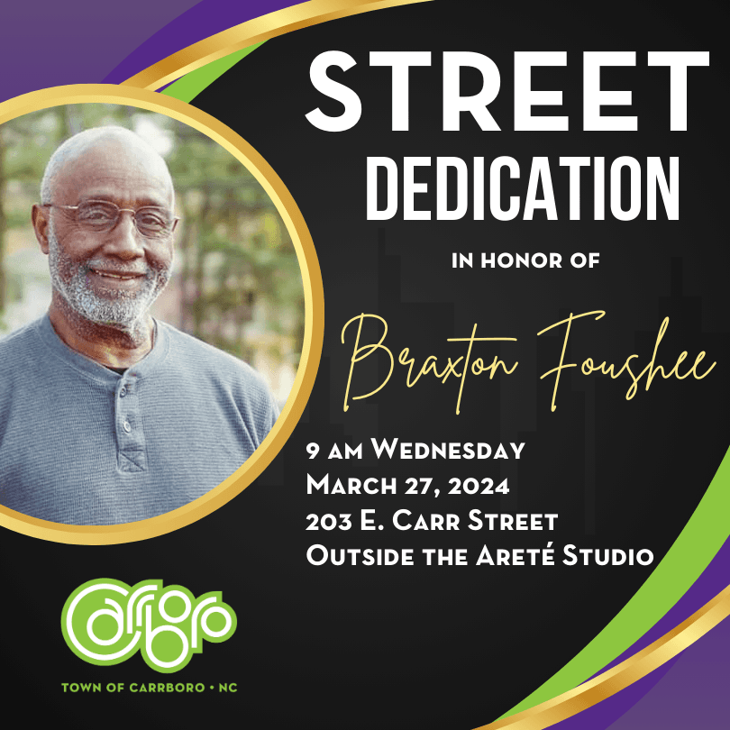 Street Dedication In Honor of Braxton Foushee 